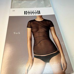 Wolford Tuck Shirt in Porcelaine Color